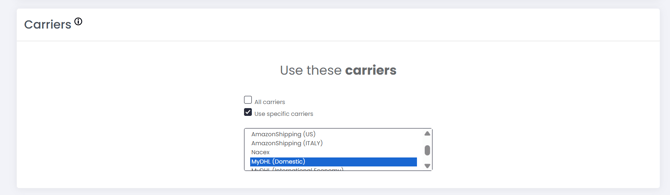 carrier