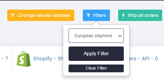 filtri to ship