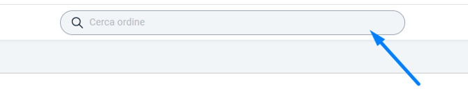 barra di ricerca