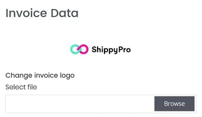 invoice data